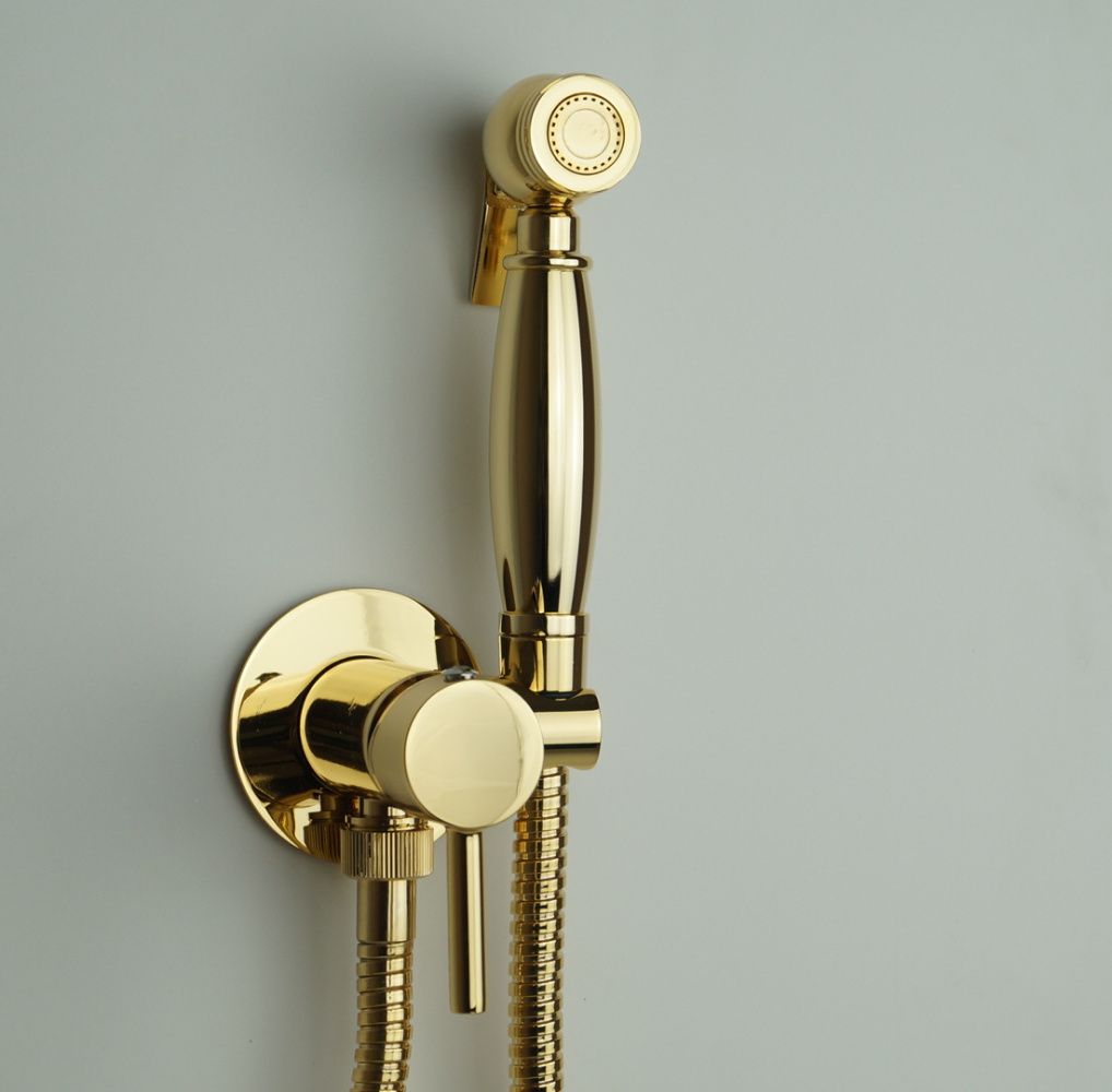 Гигиенический душ со смесителем Emmevi 179/OR золото