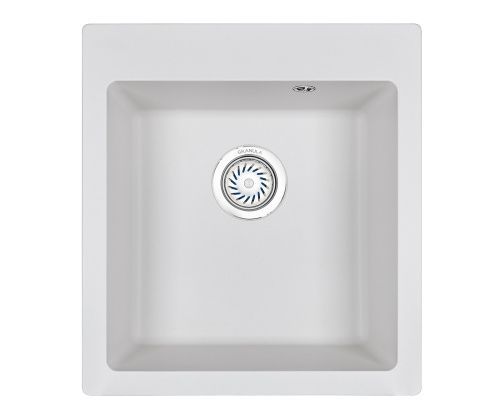 Кухонная мойка Granula 4651, АРКТИК 50х45 цвет белый поверхность матовая
