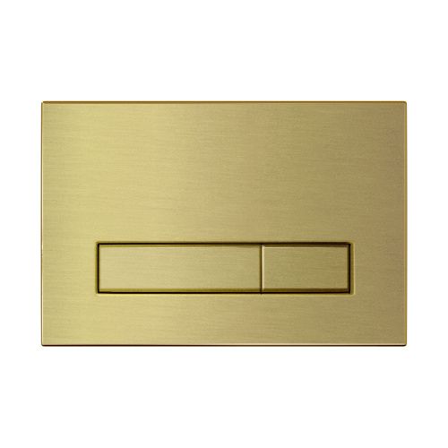 Клавиша смыва механическая Berges АТОМ Line 049236 цвет бронза