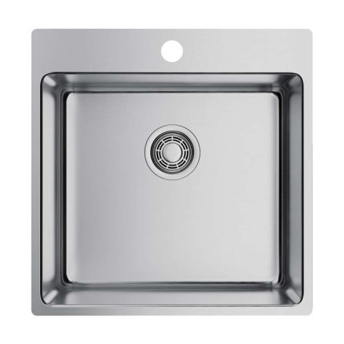 Кухонная мойка Omoikiri Amadare 4993766 50х50 цвет хром поверхность полированная