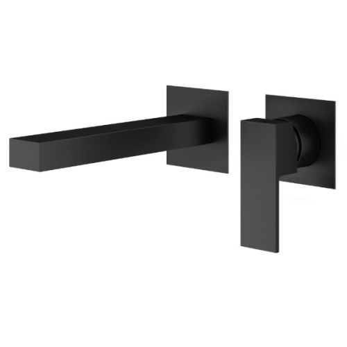 Смеситель для раковины Plumberia Selection Tag KITTG1135NO220 встраиваемый в стену черный