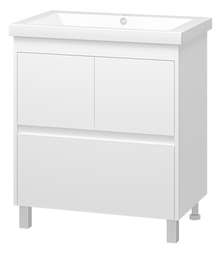 Тумба под раковину Misty Алиса Э-Али01075-0112Я 70х50 напольная цвет белый