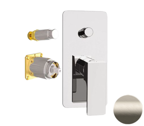 Смеситель для душа Remer Absolute AU09KBXV встраиваемый в стену нержавеющая сталь