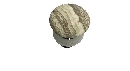 Раковина из сантехнического фаянса CeramaLux 607B 50х40 накладная цвет многоцветный без отверстий под смеситель - фото 3