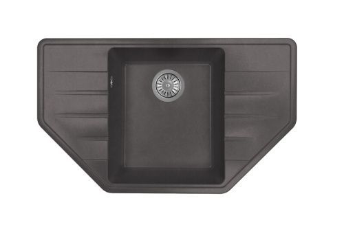 Кухонная мойка Dr.Gans Ирис 25.160.C0800.411 80х50 цвет серый поверхность матовая