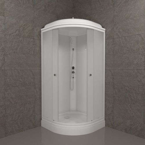 Душевая кабина Тритон Вельвет Щ0000066360 80х80 четверть круга с крышей ориентация универсальная