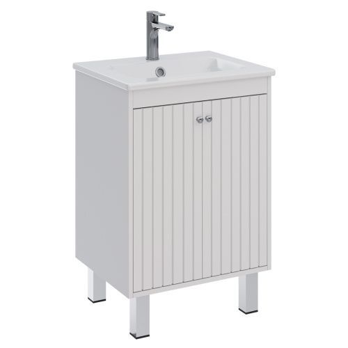 Тумба под раковину LeMark Romance LM07R60T 60х50 напольная цвет белый