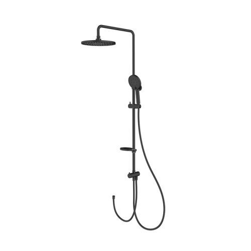 Душевая стойка Milardo Ideal Spa ILSBL3FM76 настенная цвет черный