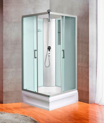 Душевая кабина River QUADRO 10000001453 90х90 квадратная без крыши ориентация универсальная