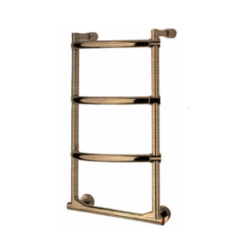 Полотенцесушитель электрический Margaroli Luna 5233604OBNB 45х100 латунь