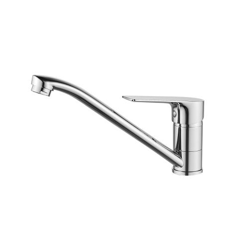 Смеситель для кухни Rossinka RS27 RS27-21 на мойку хром