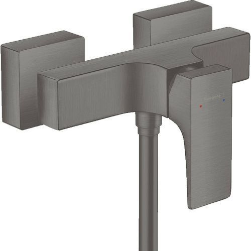 Смеситель Hansgrohe 32560340 настенный черный