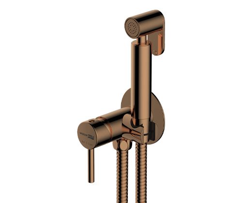 Гигиенический душ со смесителем Wasserkraft Встраиваемая продукция A70938 розовое золото