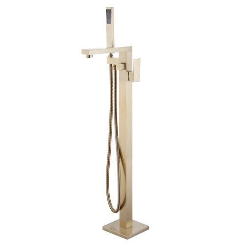 Смеситель Abber Daheim AF8215G напольный золото