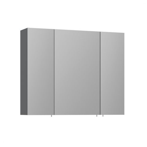Зеркало-шкаф Orka Likya 3001088 80х70 подвесной цвет серый