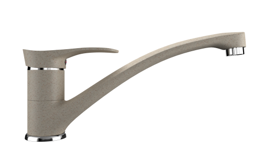 Смеситель для кухни Ulgran Classic U-003-328 на мойку бежевый