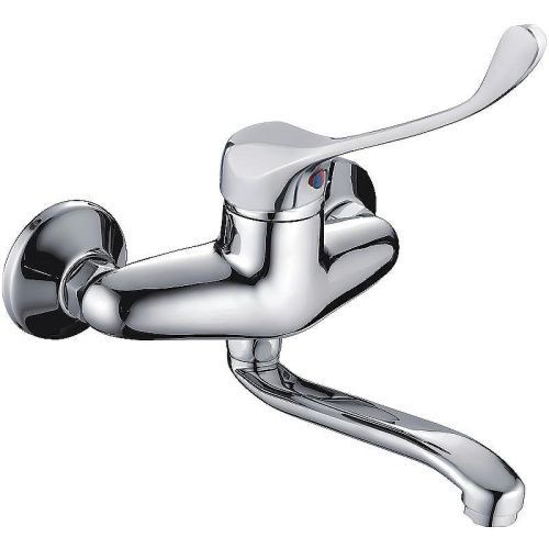 Смеситель для кухни Haiba HB54 HB4654 настенный хром