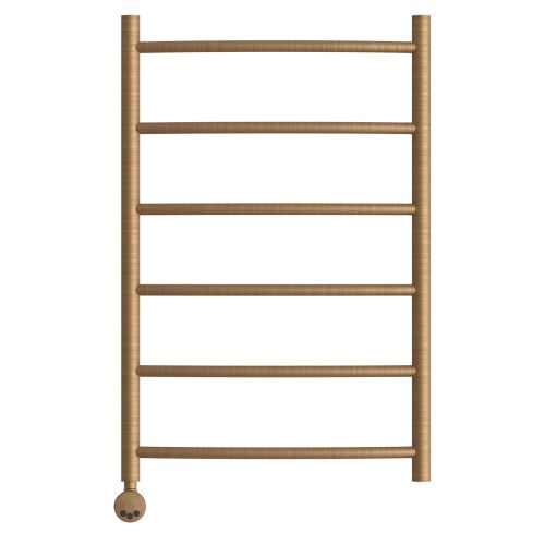 Полотенцесушитель электрический Point Афина PN04158BRE 55х85 бронза