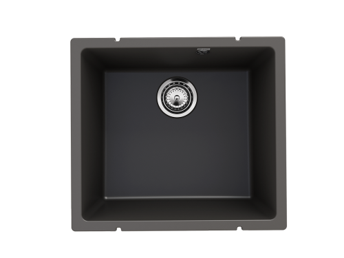 Кухонная мойка Ulgran Quartz Under 450-09 50х45 цвет серый