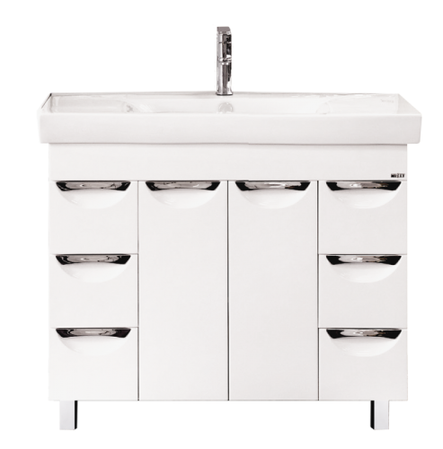 Тумба под раковину Misty София П-Соф01100-0116Я 100х40 напольная цвет белый