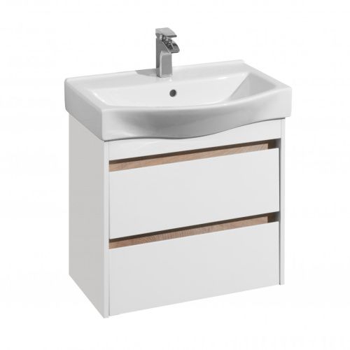 Тумба с раковиной Aquaton Нортон 1A2488K0NT010 60х40 напольная цвет белый