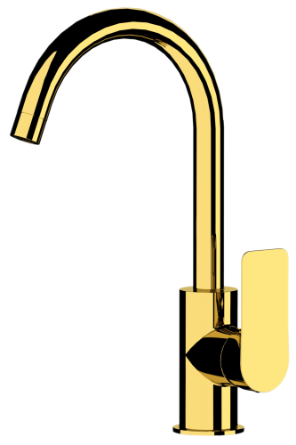 Смеситель для кухни Remer Infinity I72DO на мойку золото