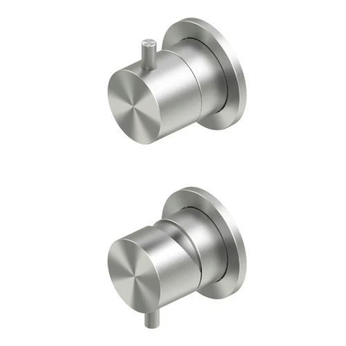 Смеситель для душа QuadroDesign Source 1247.00AS встраиваемый в стену нержавеющая сталь