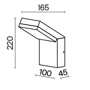 Бра Maytoni Outdoor Paso O595WL-L12B3K - фото 2