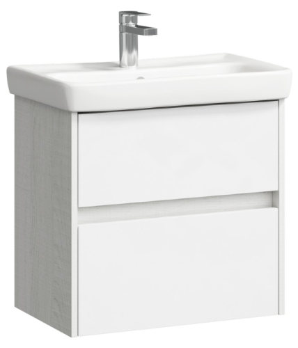 Тумба под раковину Aqwella Y CI0106DK 60х30 подвесная цвет белый