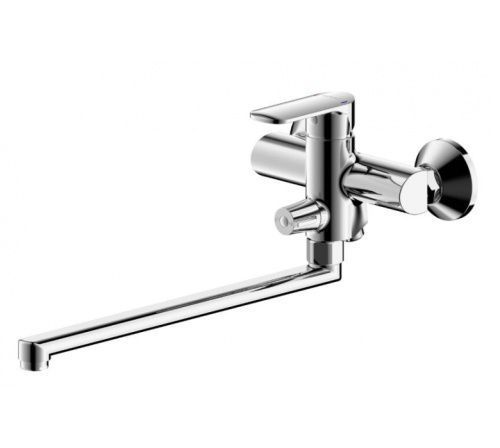 Смеситель Bravat LOUISE F6191183CP-01L-RUS настенный хром