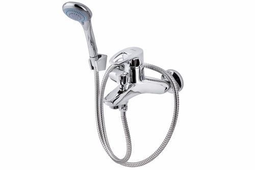 Смеситель для ванны и душа FAUZT FZs-840-126 настенный хром