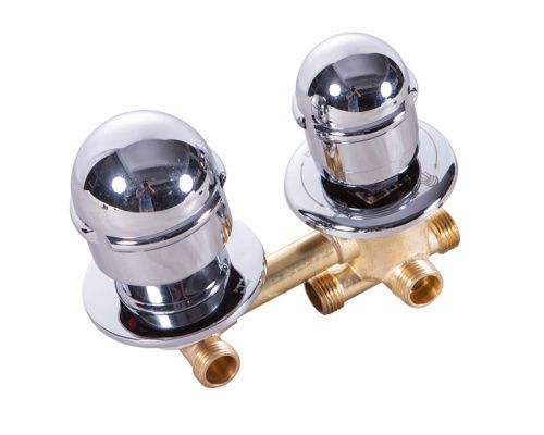 Смеситель для душевой кабины Loranto CS00020115 настенный хром