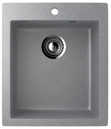 Кухонная мойка Ulgran Classic U-404-342 40х50 цвет серый