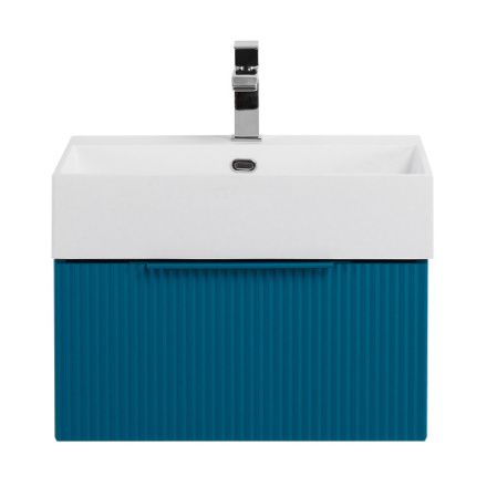 Тумба под раковину Cezares PREMIUM 55413 50х40 подвесная цвет голубой