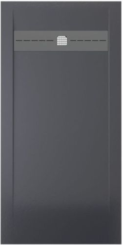 Душевой поддон из искусственного камня Allen Brau Infinity 8.21006-AM 160х80 черный без каркаса