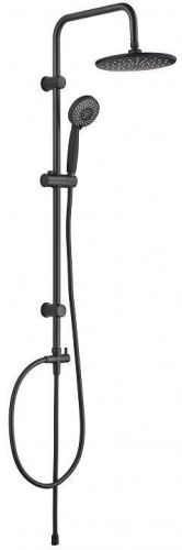 Душевая стойка Aquanet Passion AF300-70-R-B настенная цвет черный