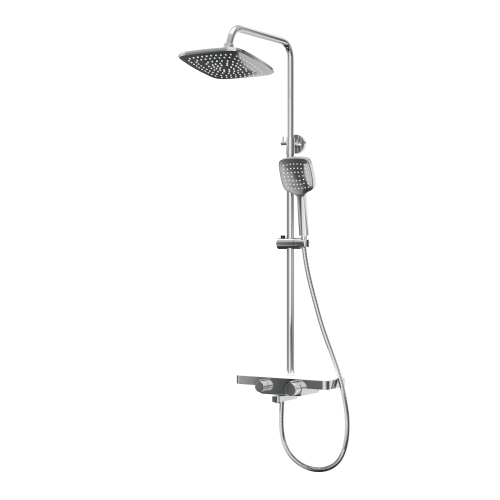 Душевая стойка Rush ST4235-50 настенная цвет хром