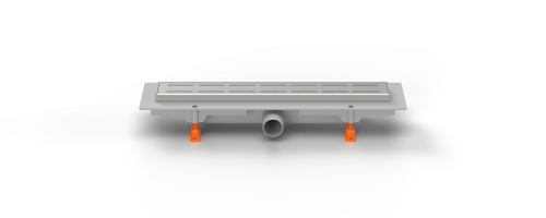 Душевой лоток Milleau FLOW M550FS 55х15 серый