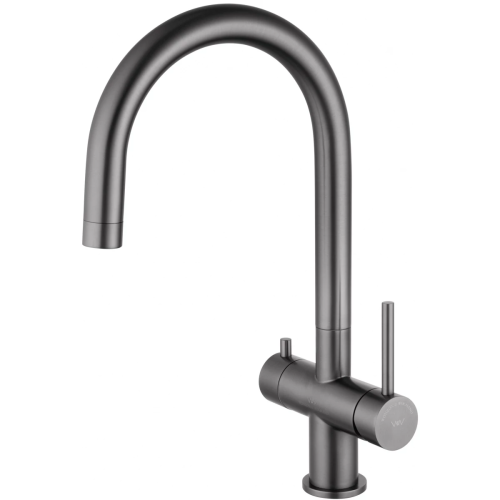 Смеситель для кухни Wonzon & Woghand WW-3211-BGG на мойку серый