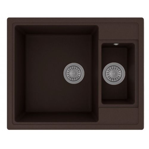 Кухонная мойка Florentina Липси 620_К 20.465.D0620.206 60х50 цвет коричневый поверхность матовая