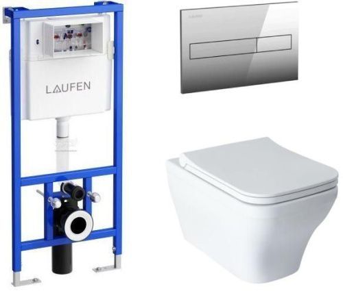 Комплект унитаз с инсталляцией и клавишей смыва Allen Brau Infinity 00316506