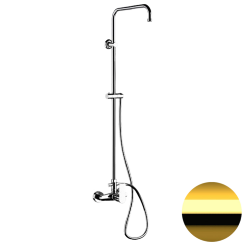 Душевая стойка Remer Energy EY37ASSDDO настенная цвет золото