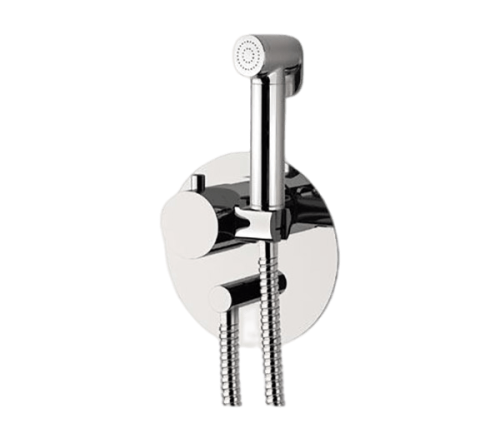 Гигиенический душ со смесителем Remer NT60W хром с термостатом