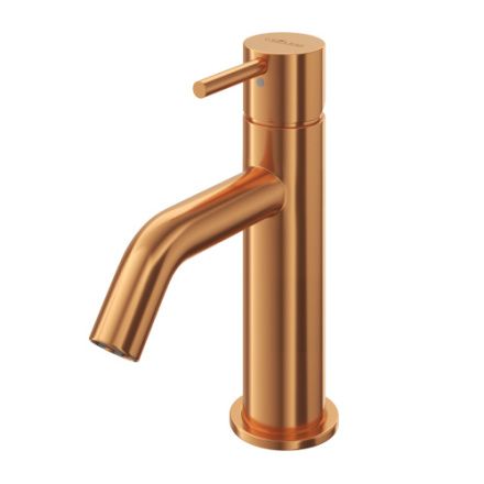 Смеситель Cezares LEAF LEAF-LSM2-L-SS на раковину бронза