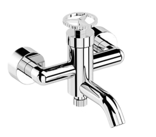 Смеситель для ванны Remer Chrono CH05 настенный хром