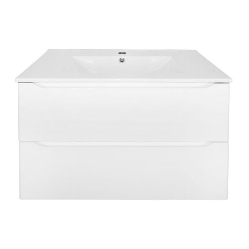 Тумба с раковиной Loranto Арфа CS00079032 70х50 подвесная цвет белый