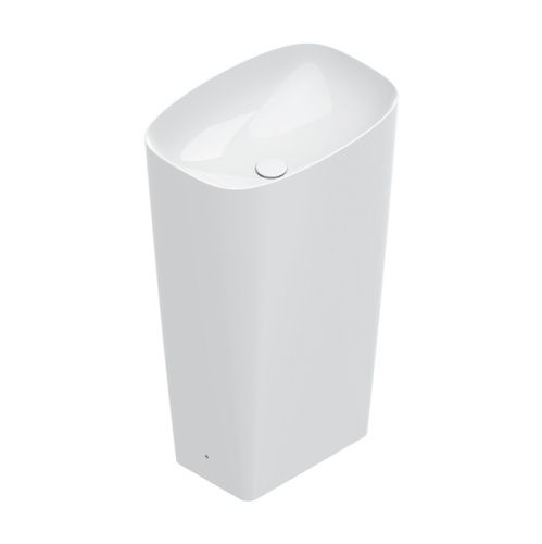 Раковина керамическая Catalano Green 428551001 60 см напольная цвет белый без отверстий под смеситель