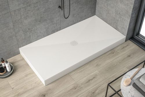 Душевой поддон из искусственного камня Kolpa-San LAVOLTA 8370394 160х70 белый