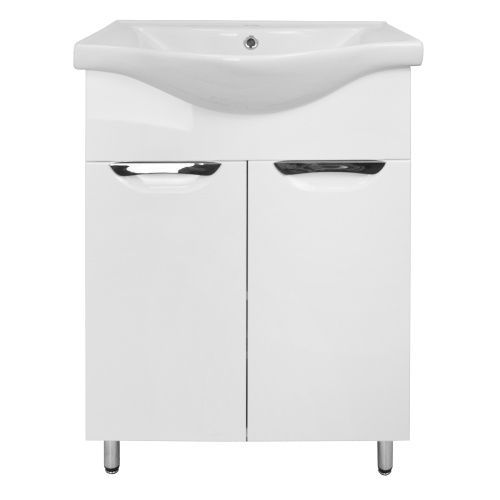 Тумба с раковиной Loranto Стиль CS00070300 60х30 напольная цвет белый