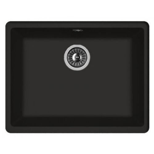 Кухонная мойка Florentina Вега 500 22.320.D0500.208 55х40 цвет черный поверхность матовая